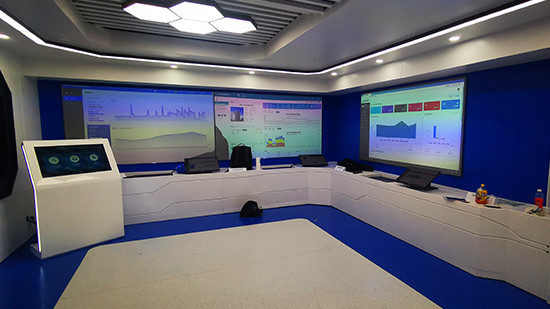 LED大屏案例_苏星物业运营中心_摩拓为提供技术支持
