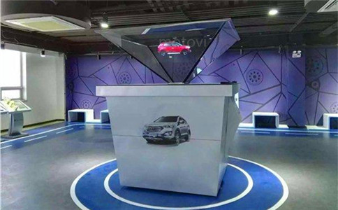 摩拓为360度全息立体投影案例展示_汽车行业