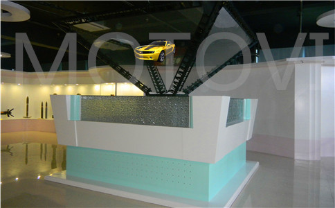360度幻影成像案例_MOTOVI案例_应用于展厅展示项目细节