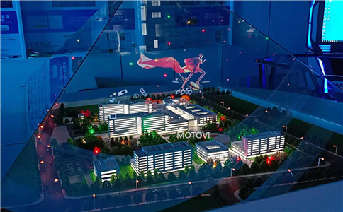 360度全息投影应用于医院展厅案例