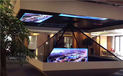 360度全息幻影成像应用于数字展厅