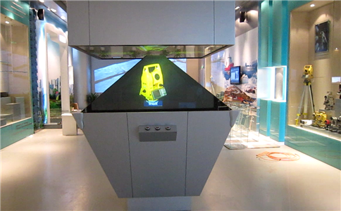 3d全息幻影成像展示柜应用于数字展厅设计