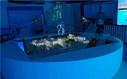 360度全息投影应用于数字多媒体展厅设计_互动体验
