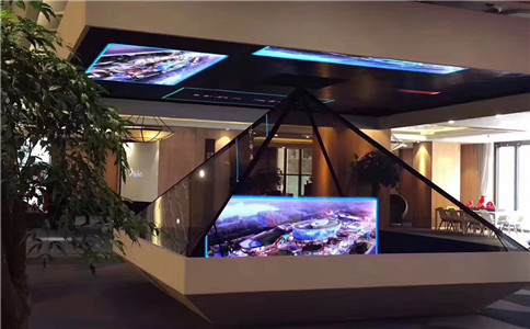 360度全息投影应用于展厅展示（局部图展示）
