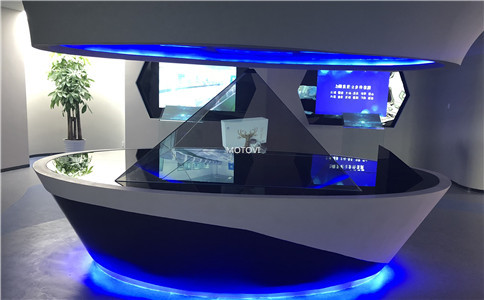 360度全息投影应用于科技展厅设计