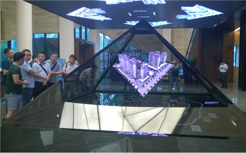 360度全息投影应用于数字展厅
