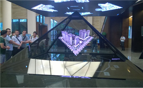 360度全息投影应用于数字展厅设计（局部图展示）