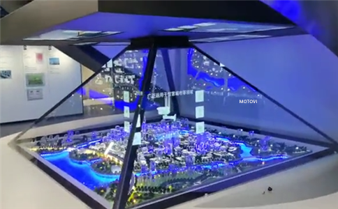 360度全息投影技术应用于数字展厅设计（局部图展示）