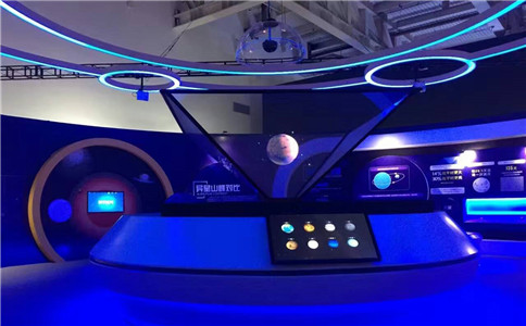 360度全息投影应用展厅设计