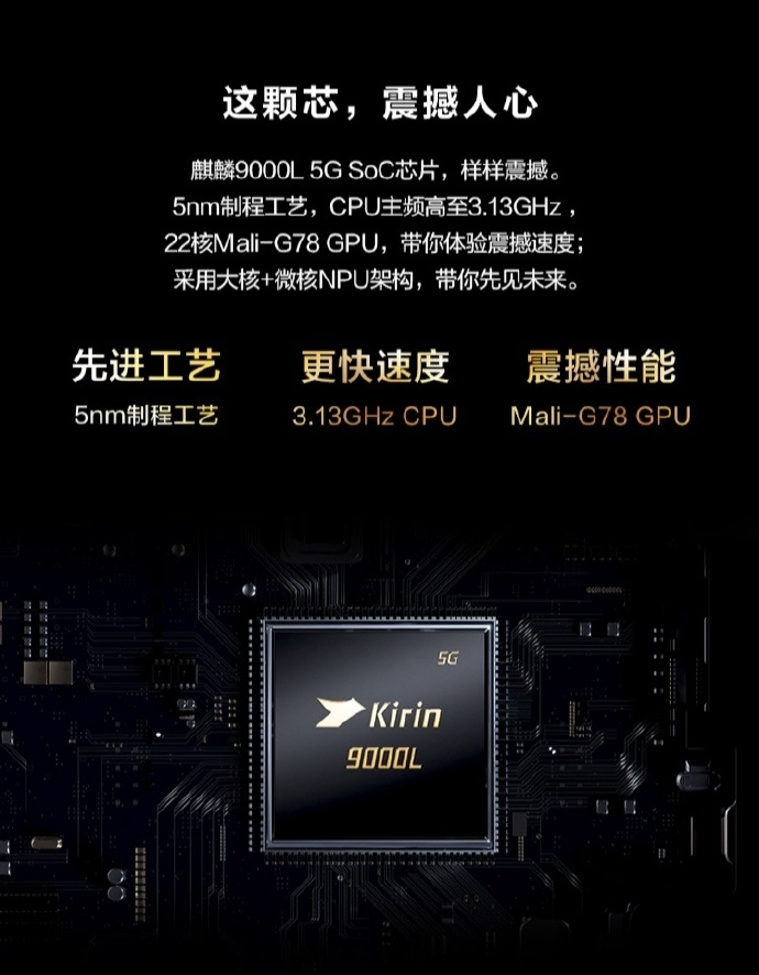 华为 Mate40E Pro 5G 发布：搭载麒麟 9000L 5G，3 月 3 日上市售价 6499 元