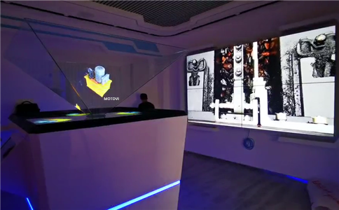 展厅360度全息投影技术应用，打造超感官的裸眼视觉体验