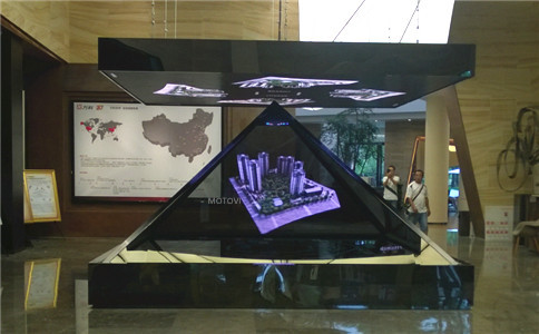 360度全息投影应用于展厅设计（局部图）
