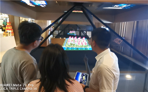 360度全息投影应用于展厅设计